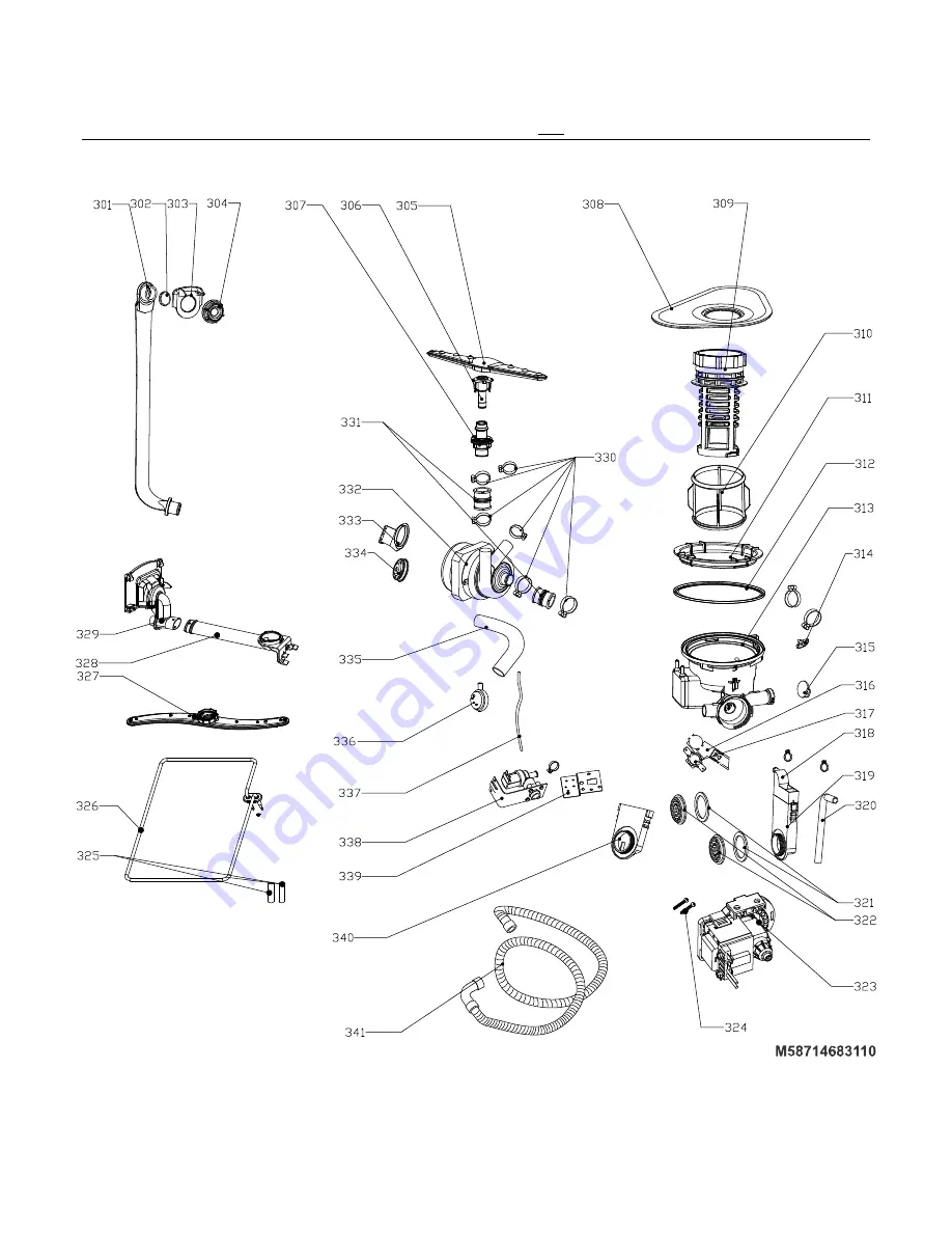 Electrolux 587.14683200A Repair Parts List Manual Download Page 6