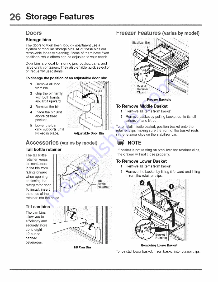 Electrolux 807650601 Use & Care Manual Download Page 26