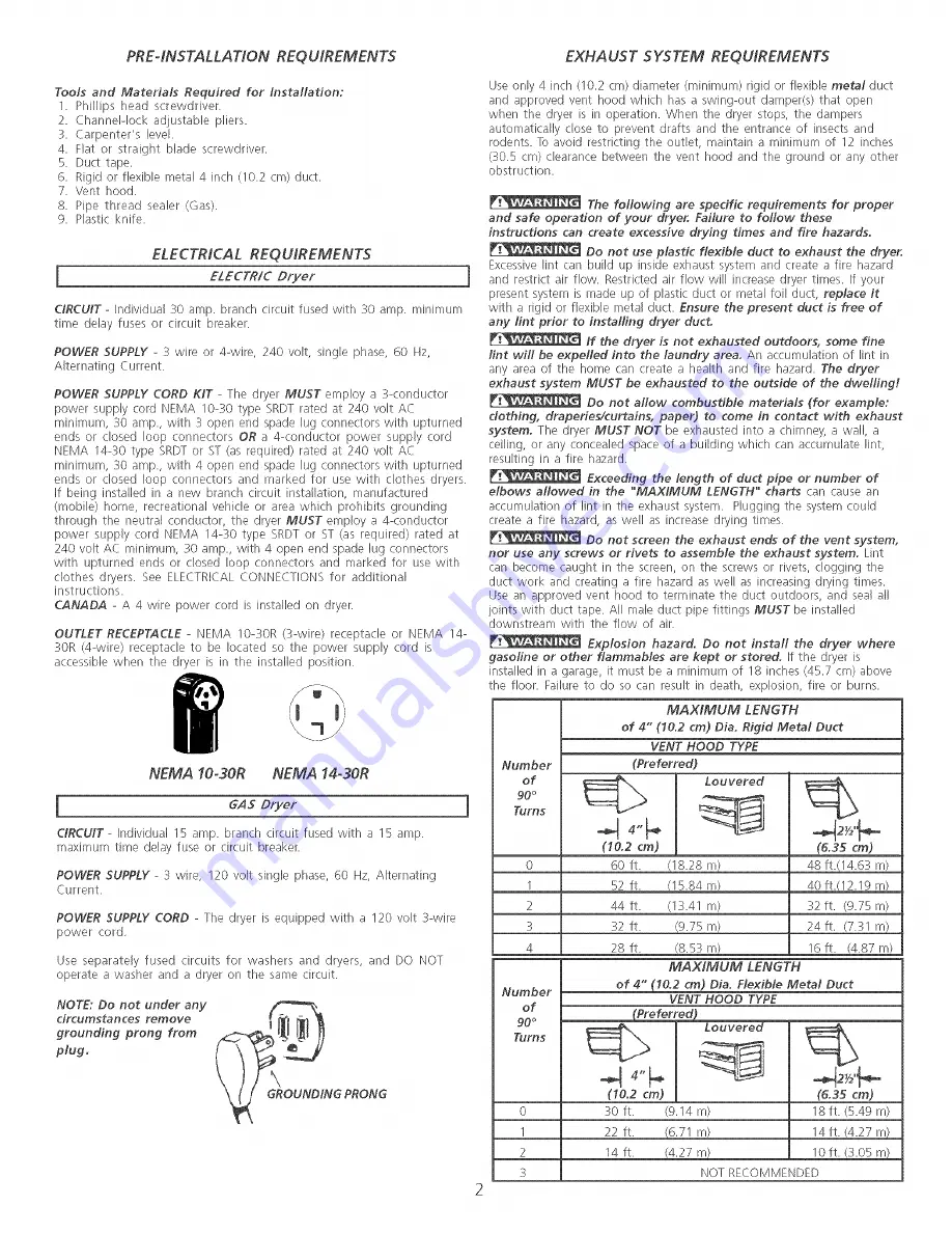 Electrolux AEQ6000ES Скачать руководство пользователя страница 2