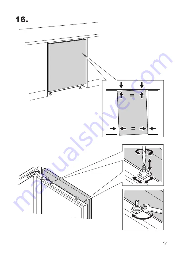 Electrolux AGS58200F0 Installation Instructions Manual Download Page 17