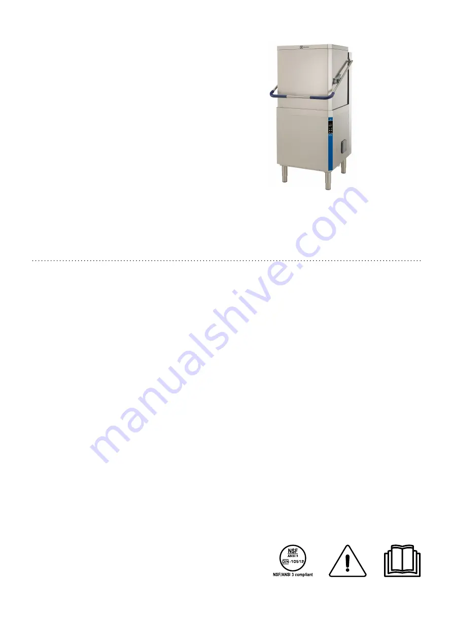 Electrolux AHT8I Installation And Operating Manual Download Page 1