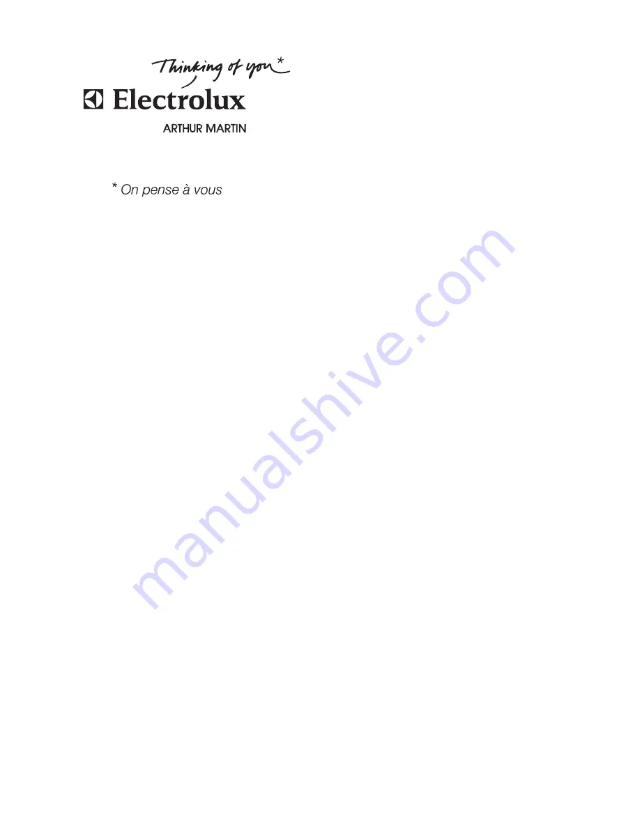 Electrolux ASF66850 Скачать руководство пользователя страница 1