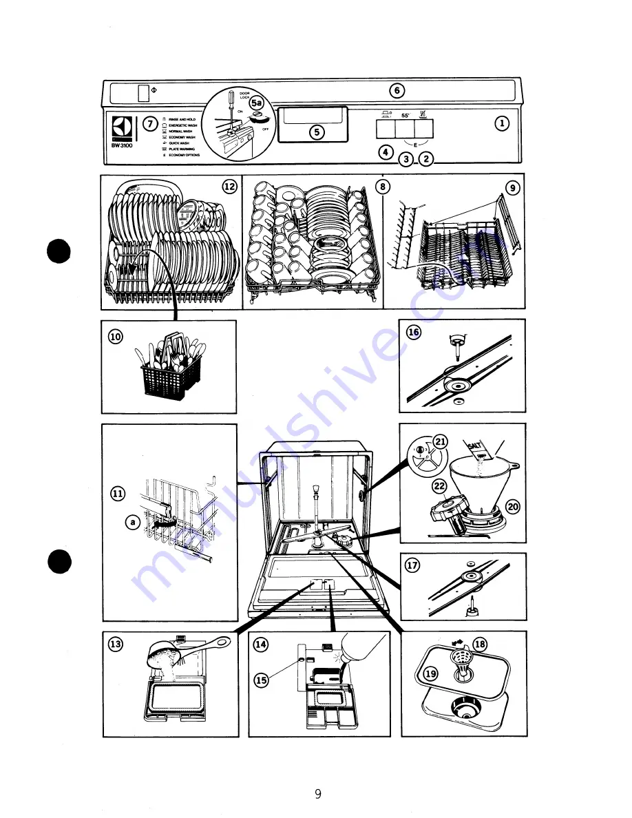 Electrolux BW3100 Скачать руководство пользователя страница 9