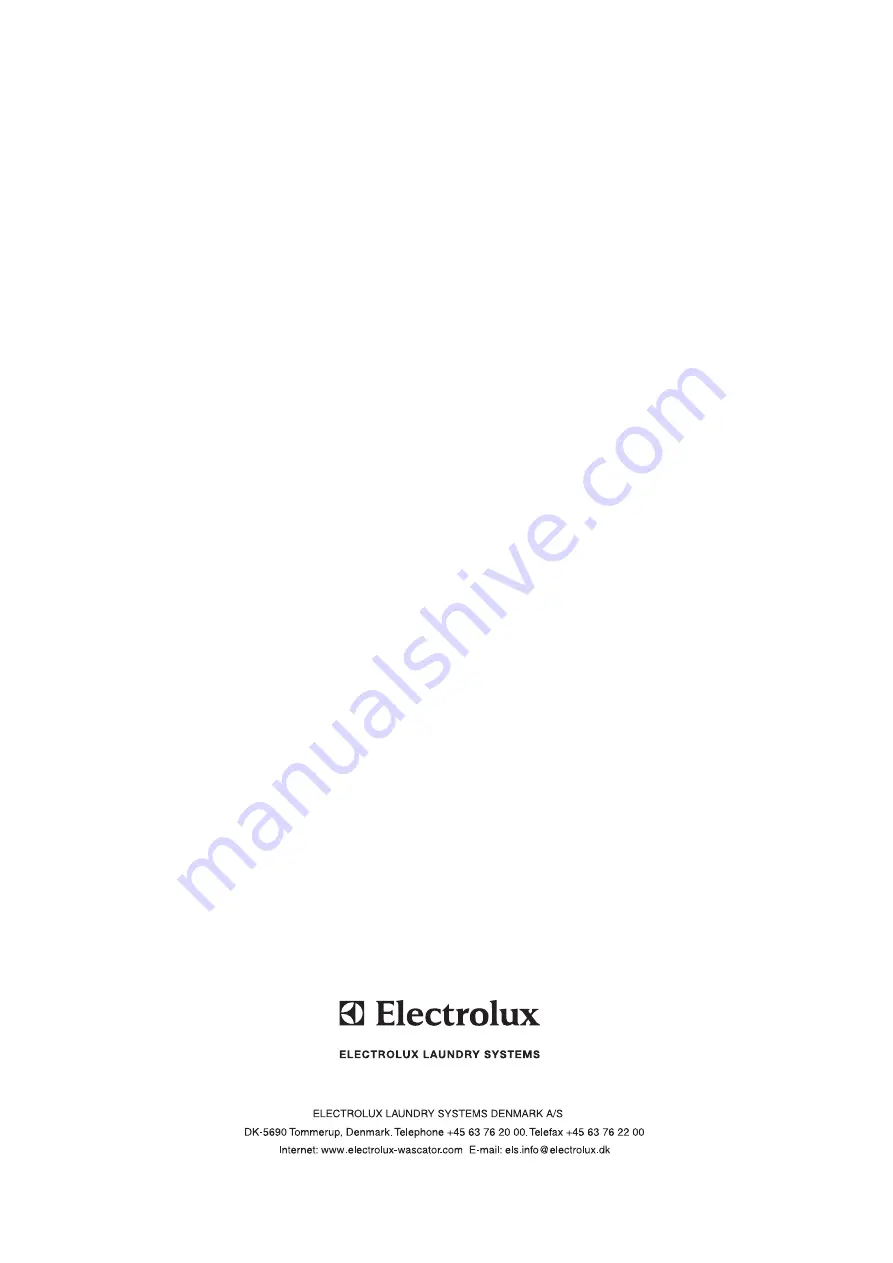 Electrolux C240 Operating And Installation Manual Download Page 20