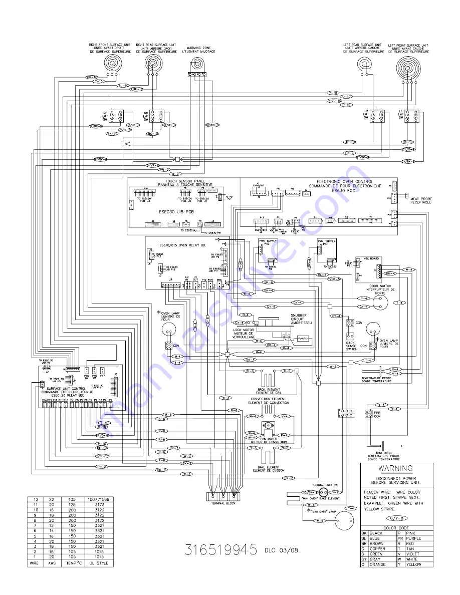 Electrolux CEI30EF5GB Service Manual Download Page 11