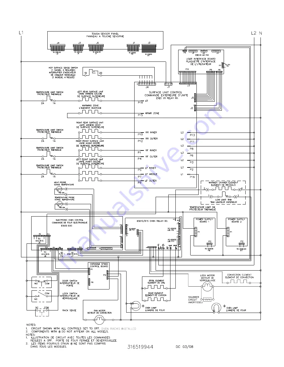 Electrolux CEI30EF5GB Service Manual Download Page 14