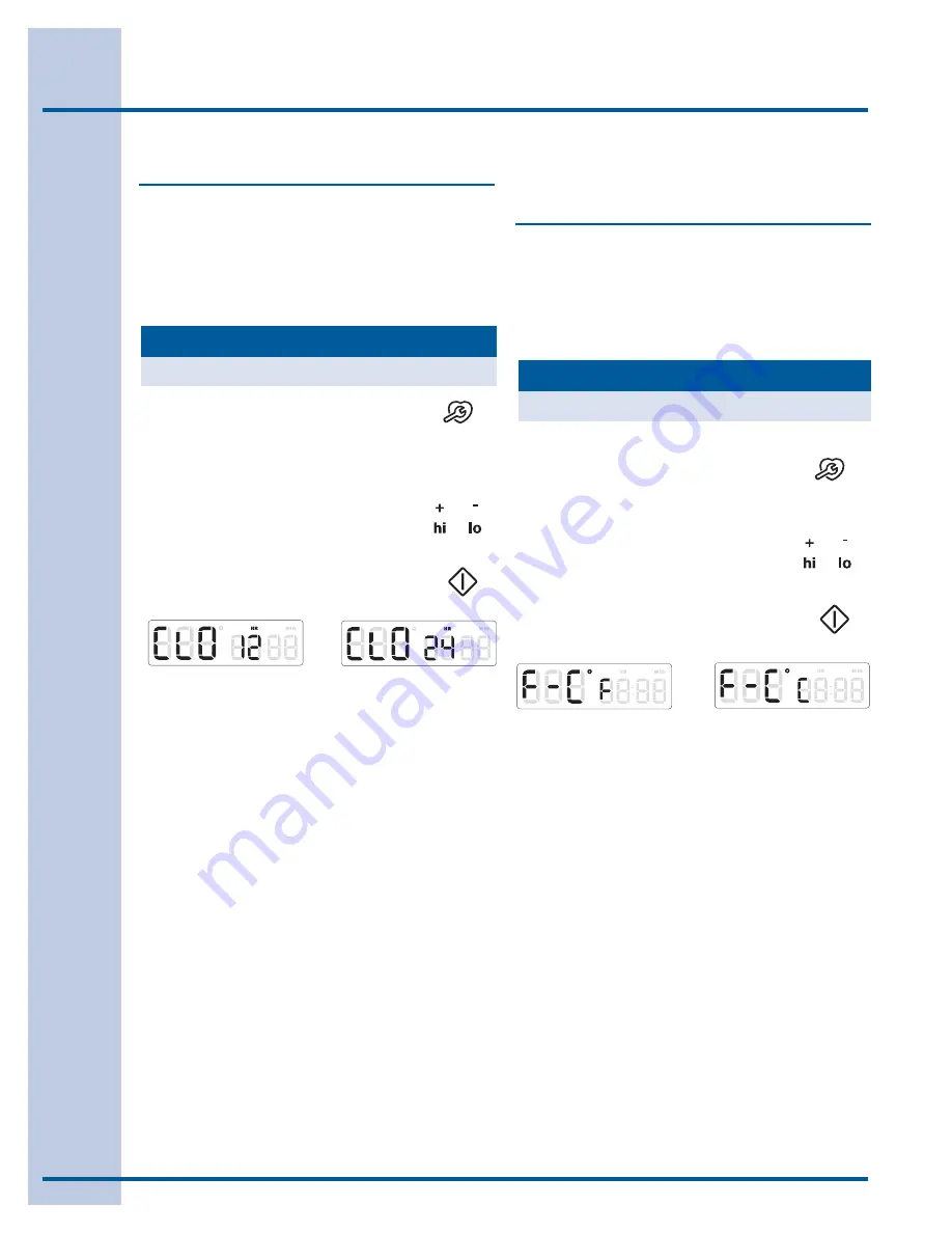 Electrolux CEI30EF5GBA Use & Care Manual Download Page 42