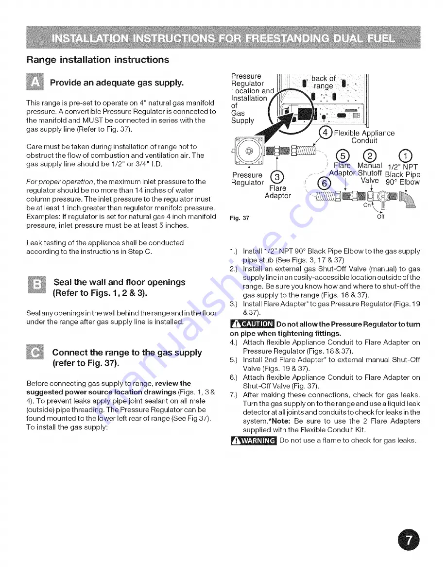 Electrolux CEW30DF6GBC Installation Instructions Manual Download Page 8