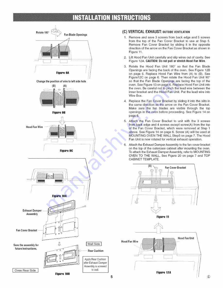 Electrolux CGBM185KBC Installation Instructions Manual Download Page 5