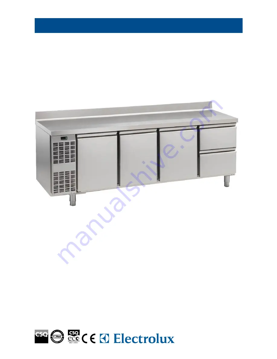 Electrolux Concept Counters 728511 Specifications Download Page 1