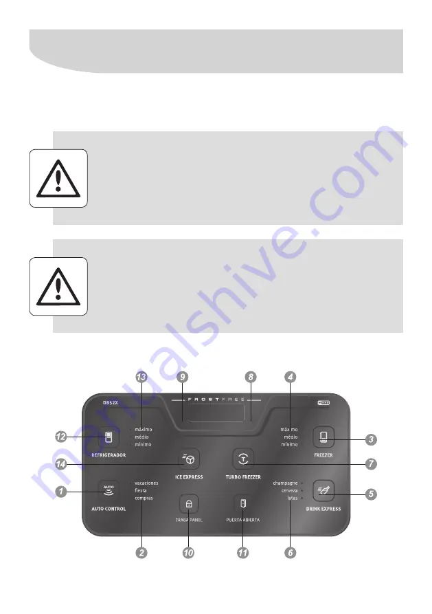 Electrolux DB52 Instruction Manual Download Page 8