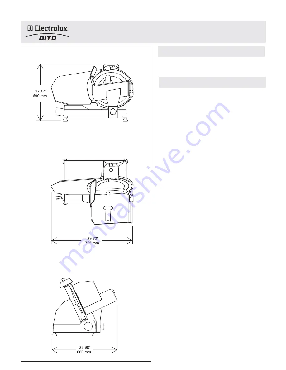 Electrolux Dito 601579 Скачать руководство пользователя страница 2