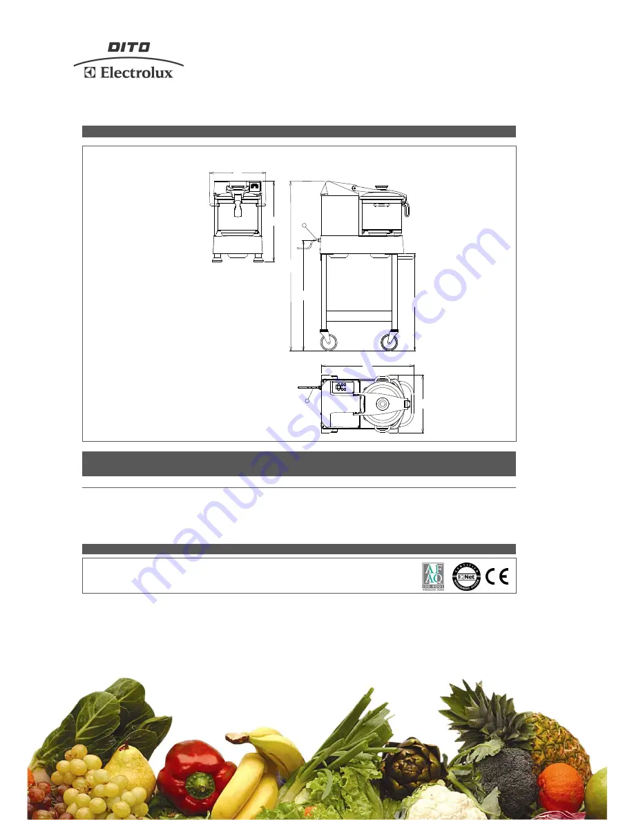 Electrolux Dito 603310 Скачать руководство пользователя страница 3