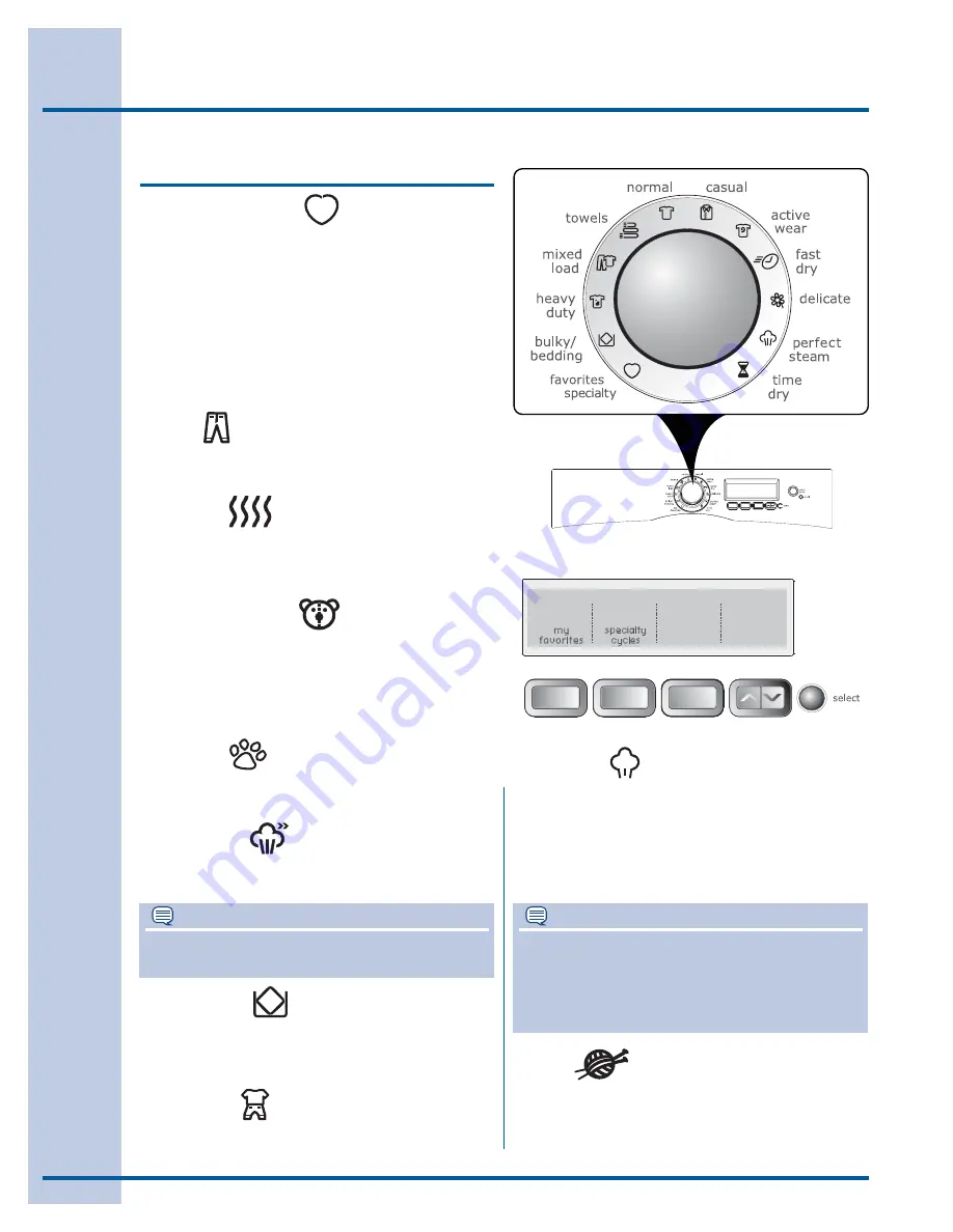 Electrolux Dryer Use And Care Manual Download Page 14