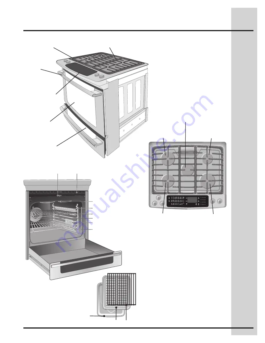 Electrolux Dual Fuel Slide-In Rang Use And Care Manual Download Page 9