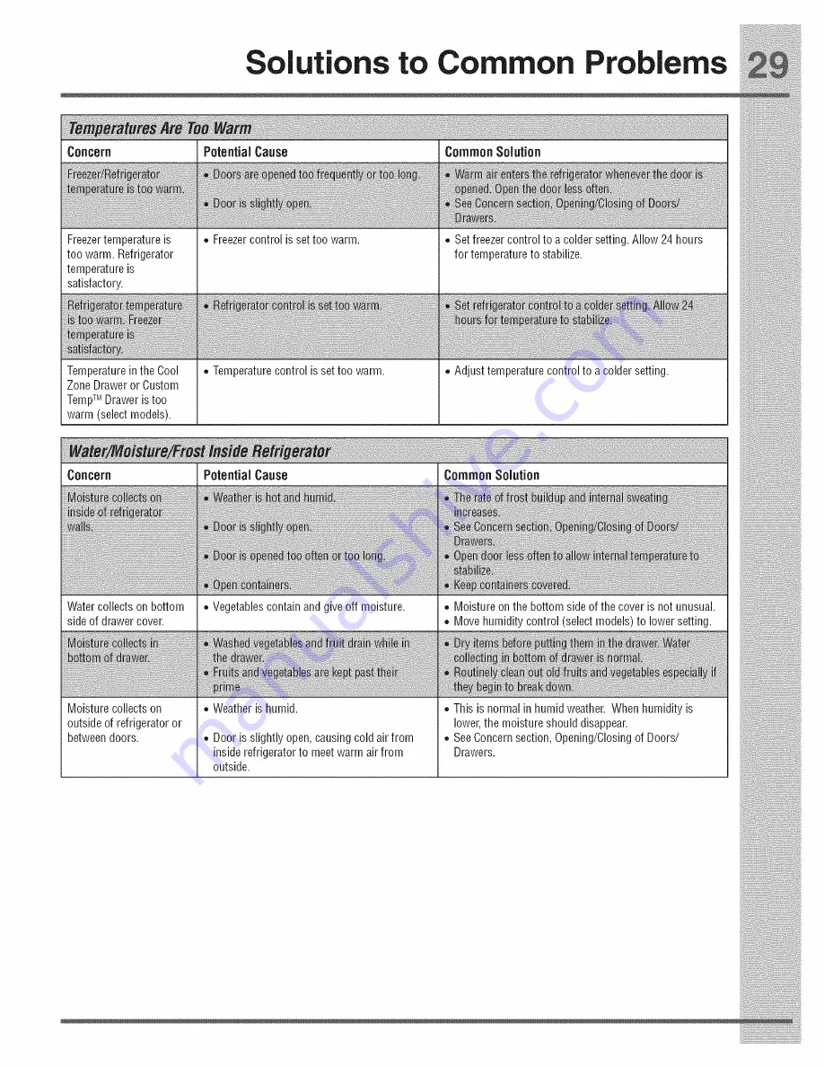 Electrolux E23BC68JPS4 Use & Care Manual Download Page 89