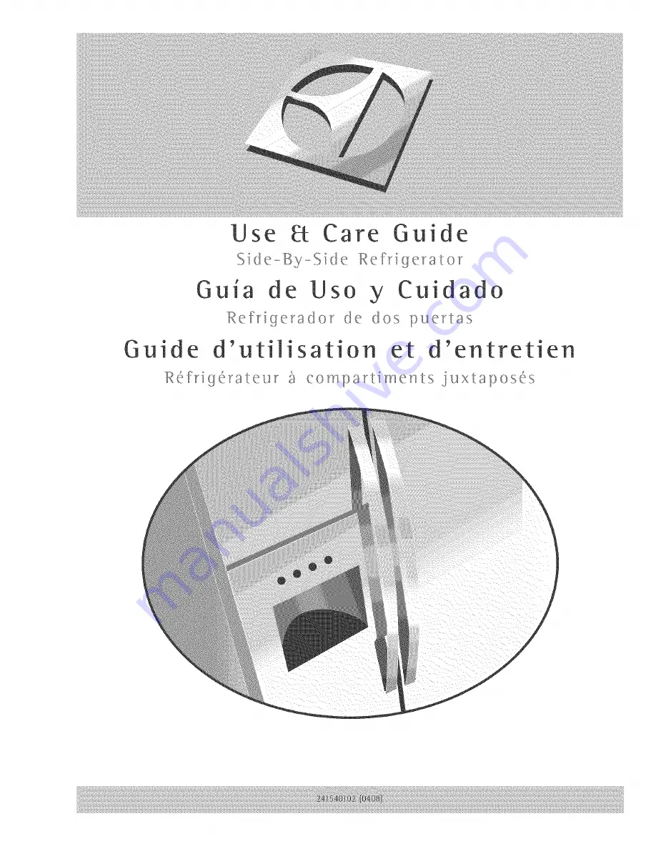 Electrolux E23CS75DSS4 Use & Care Manual Download Page 1