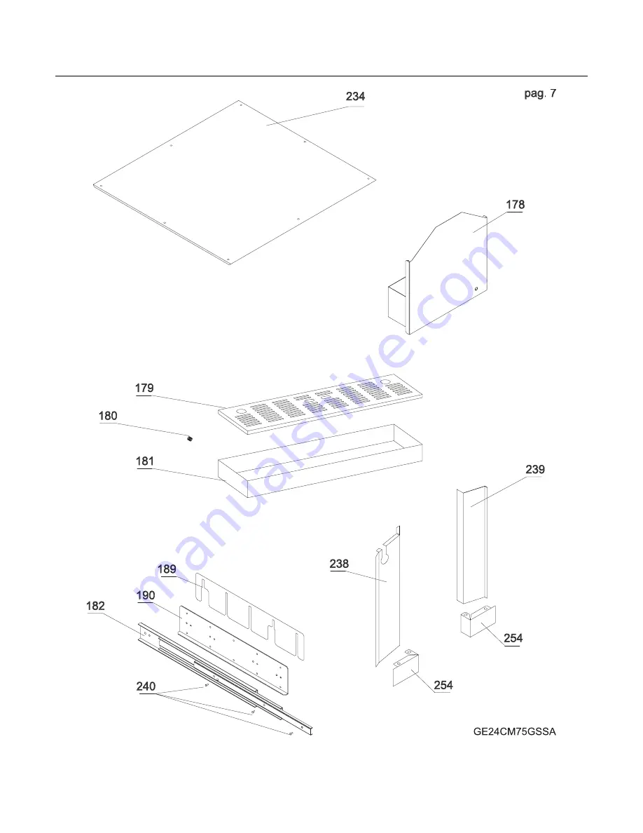 Electrolux E24CM75GS Factory Parts Catalog Download Page 14