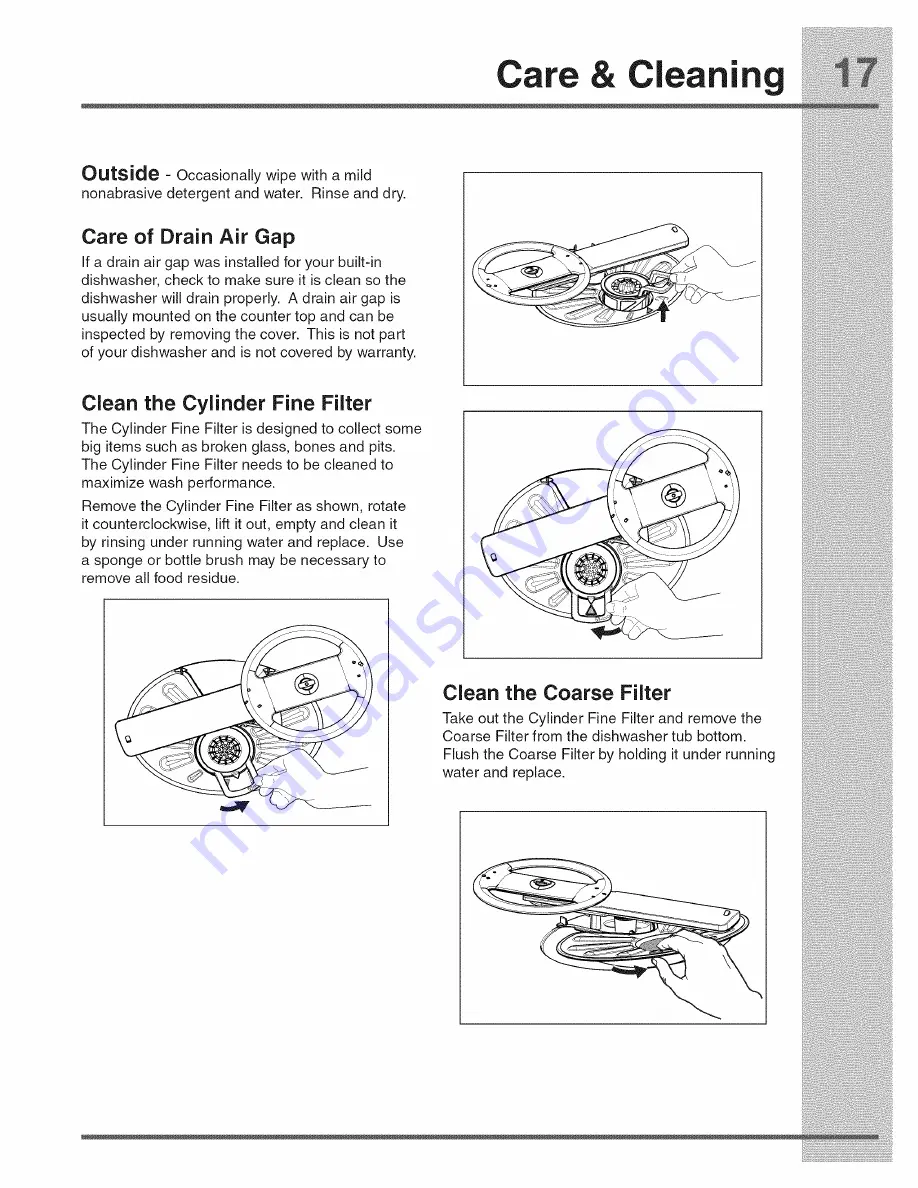 Electrolux E24ID74QPS0A Use And Care Manual Download Page 17