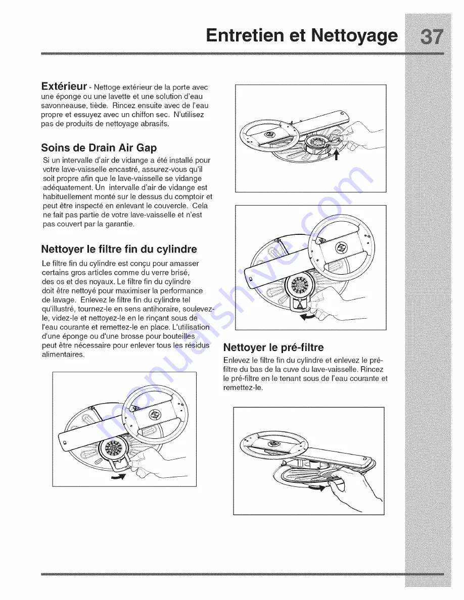 Electrolux E24ID74QPS0A Use And Care Manual Download Page 37