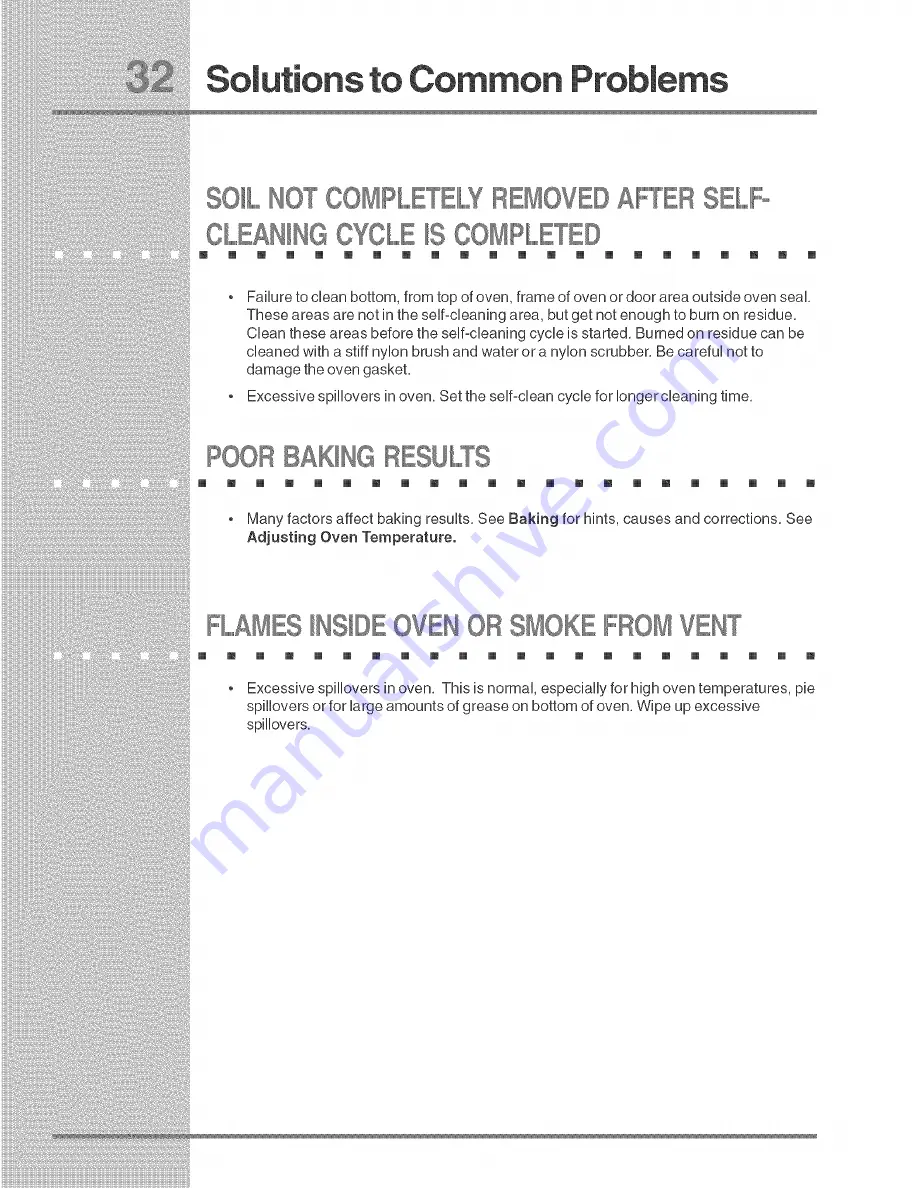 Electrolux E30EW75EPS1 Use & Care Manual Download Page 32