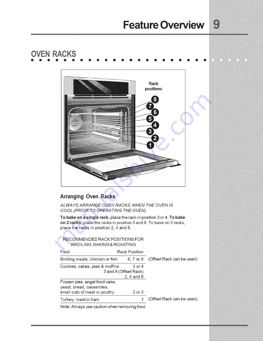 Electrolux E30EW75GPS1 Use & Care Manual Download Page 9