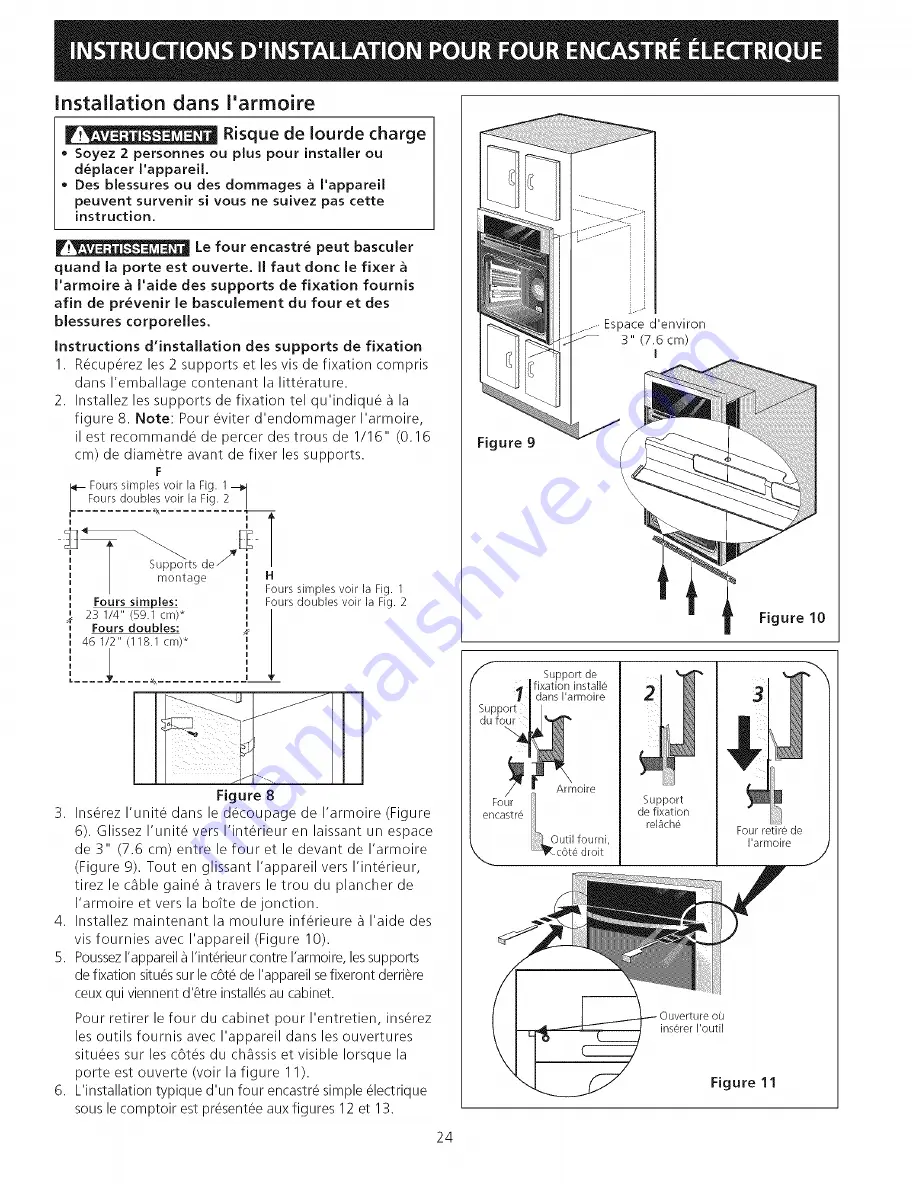 Electrolux E30EW75GPS3 Installation Instructions Manual Download Page 24