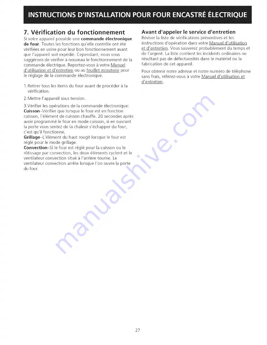 Electrolux E30EW75GPS3 Installation Instructions Manual Download Page 27