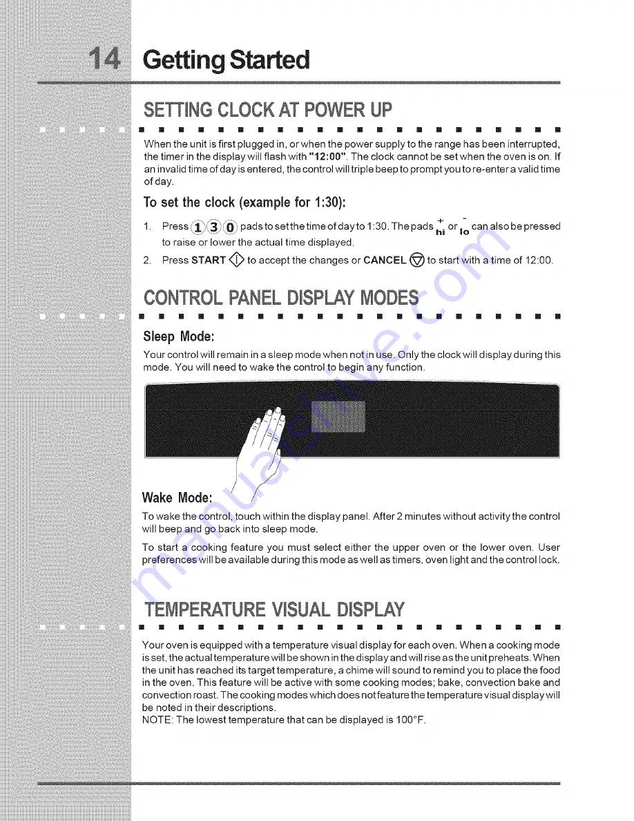 Electrolux E30EW85GPS1 Use & Care Manual Download Page 14