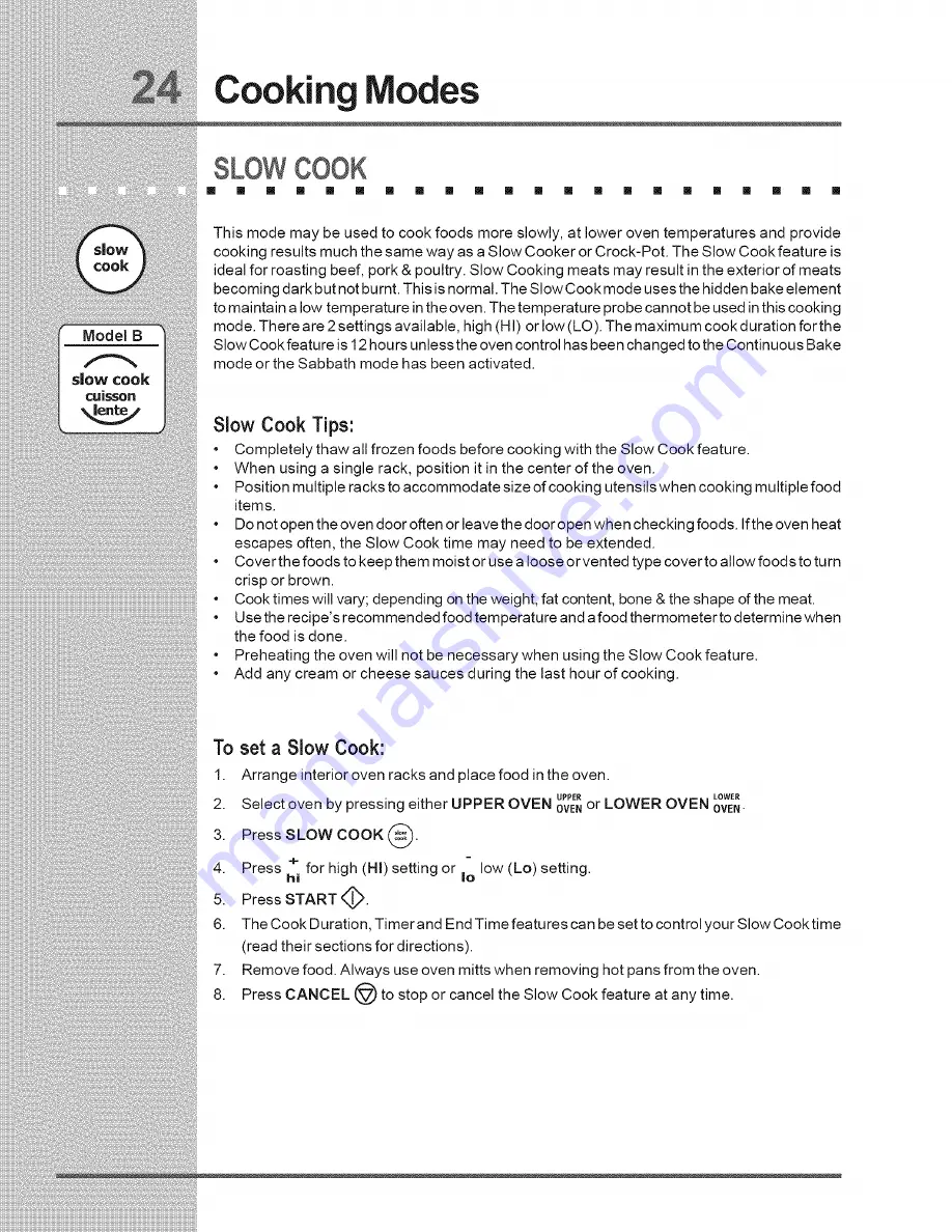 Electrolux E30EW85GPS1 Use & Care Manual Download Page 24