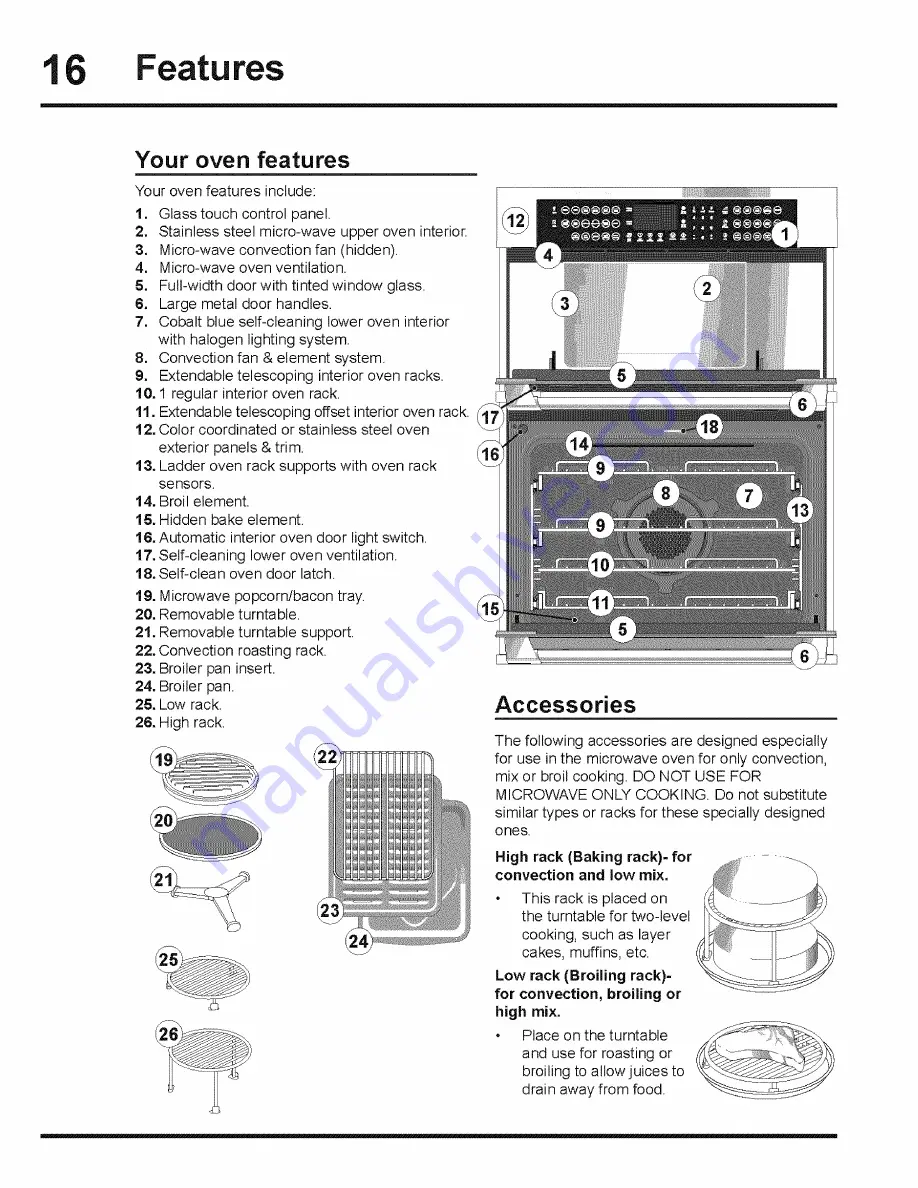 Electrolux E30MC75JPS3 Use & Care Manual Download Page 16