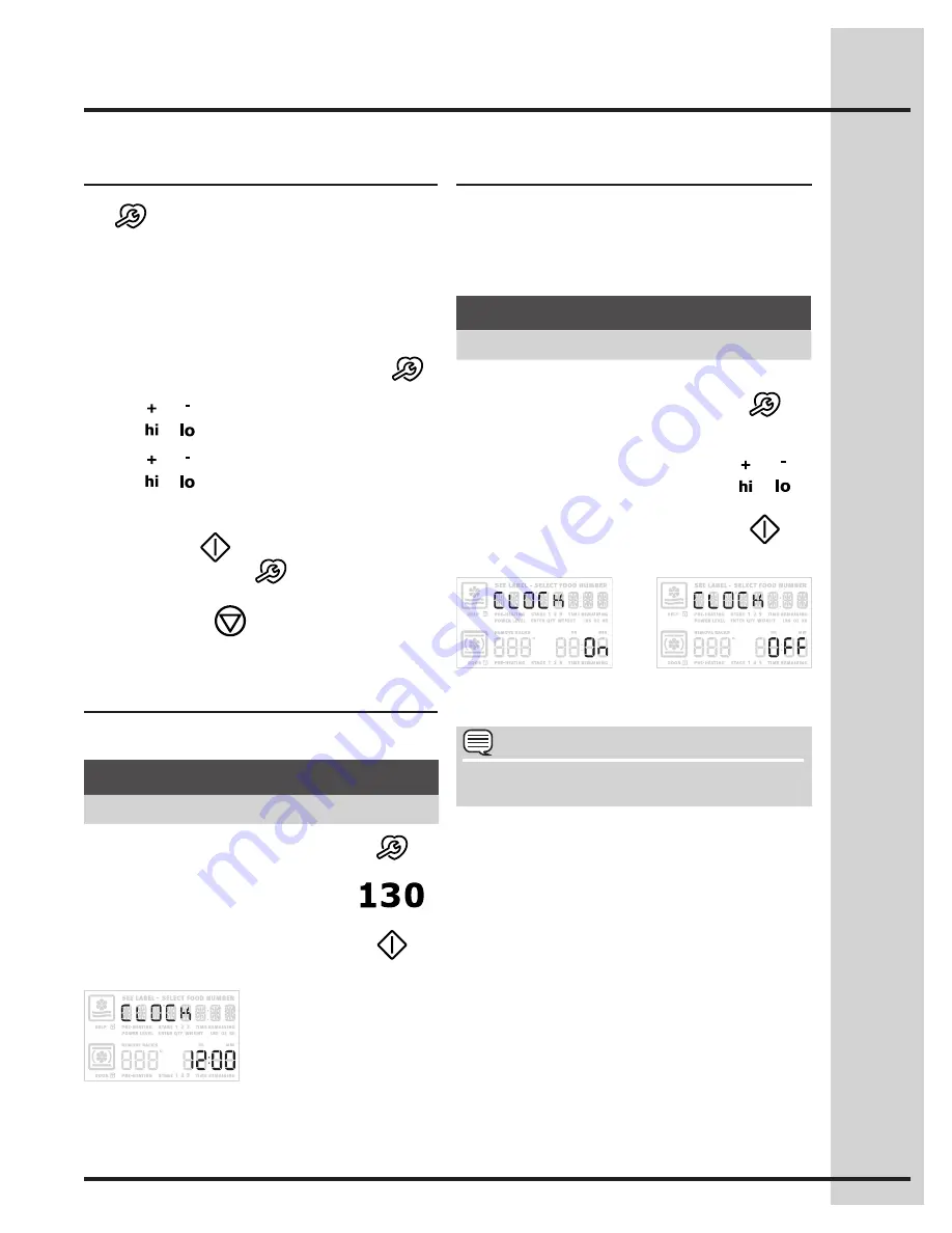 Electrolux E30MC75P Use And Care Manual Download Page 59