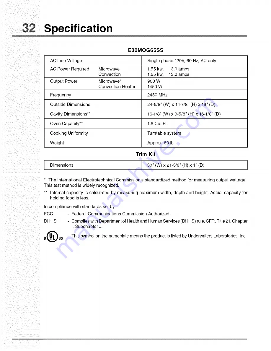 Electrolux E30MO65GSSA Скачать руководство пользователя страница 32