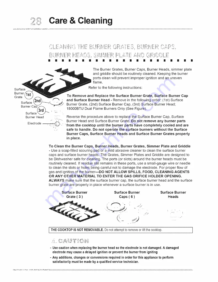 Electrolux E36GF76HPS1 Use & Care Manual Download Page 28