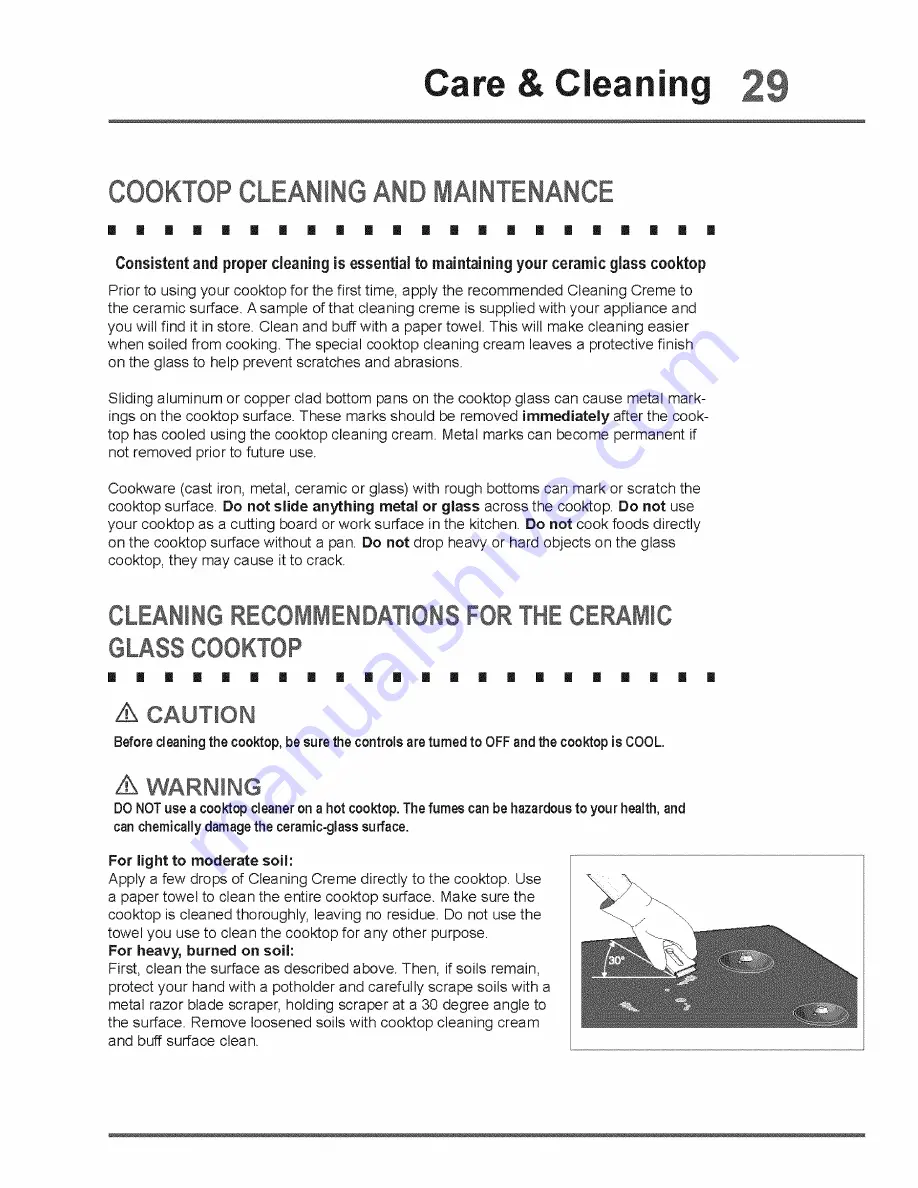 Electrolux E36GF76JPS2 Use & Care Manual Download Page 29