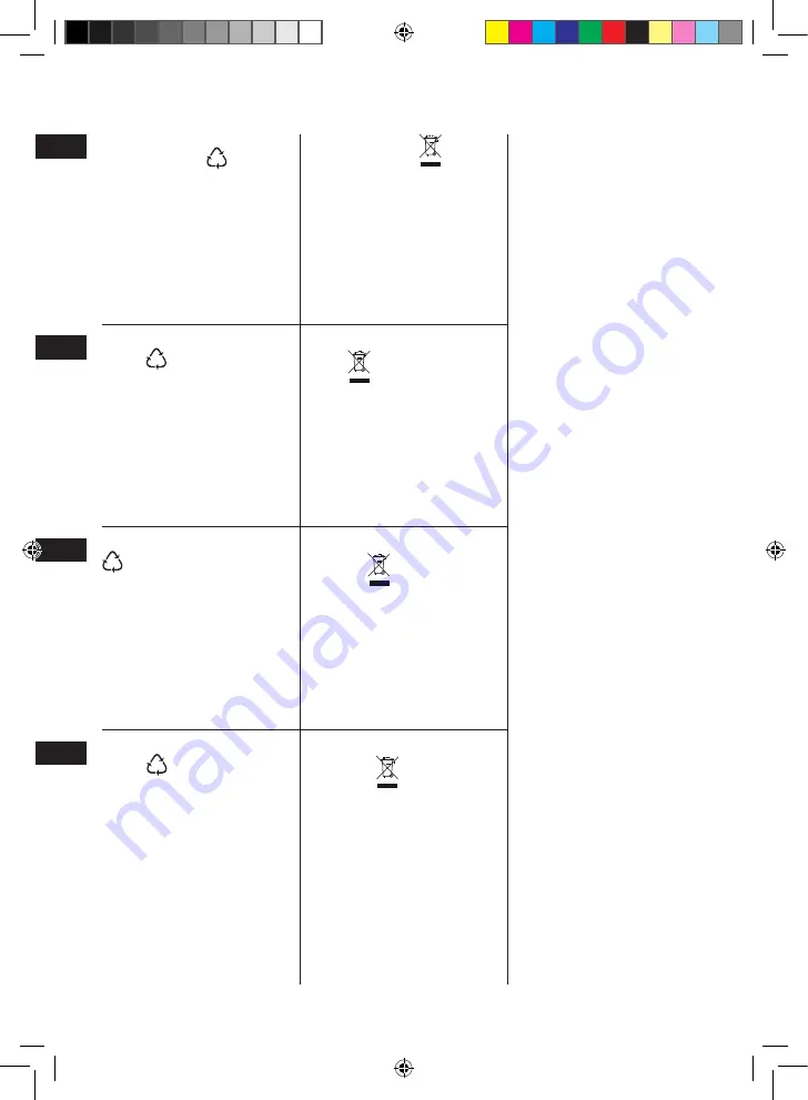 Electrolux EASYSENSE EKF32 Series Instruction Book Download Page 42