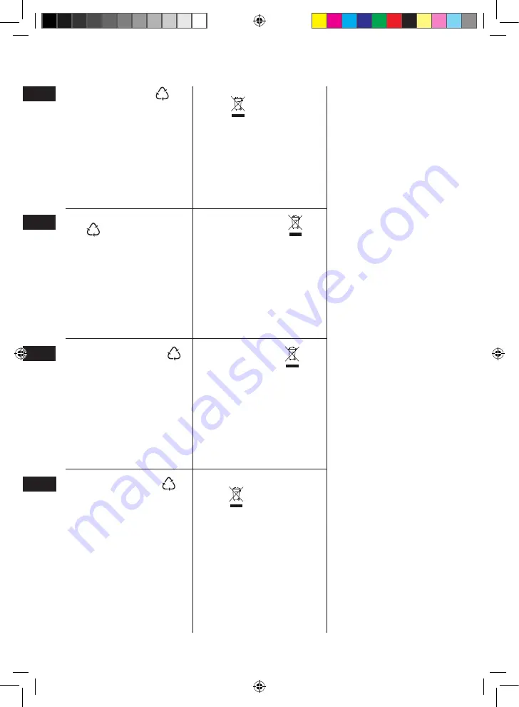 Electrolux EASYSENSE EKF32 Series Instruction Book Download Page 62