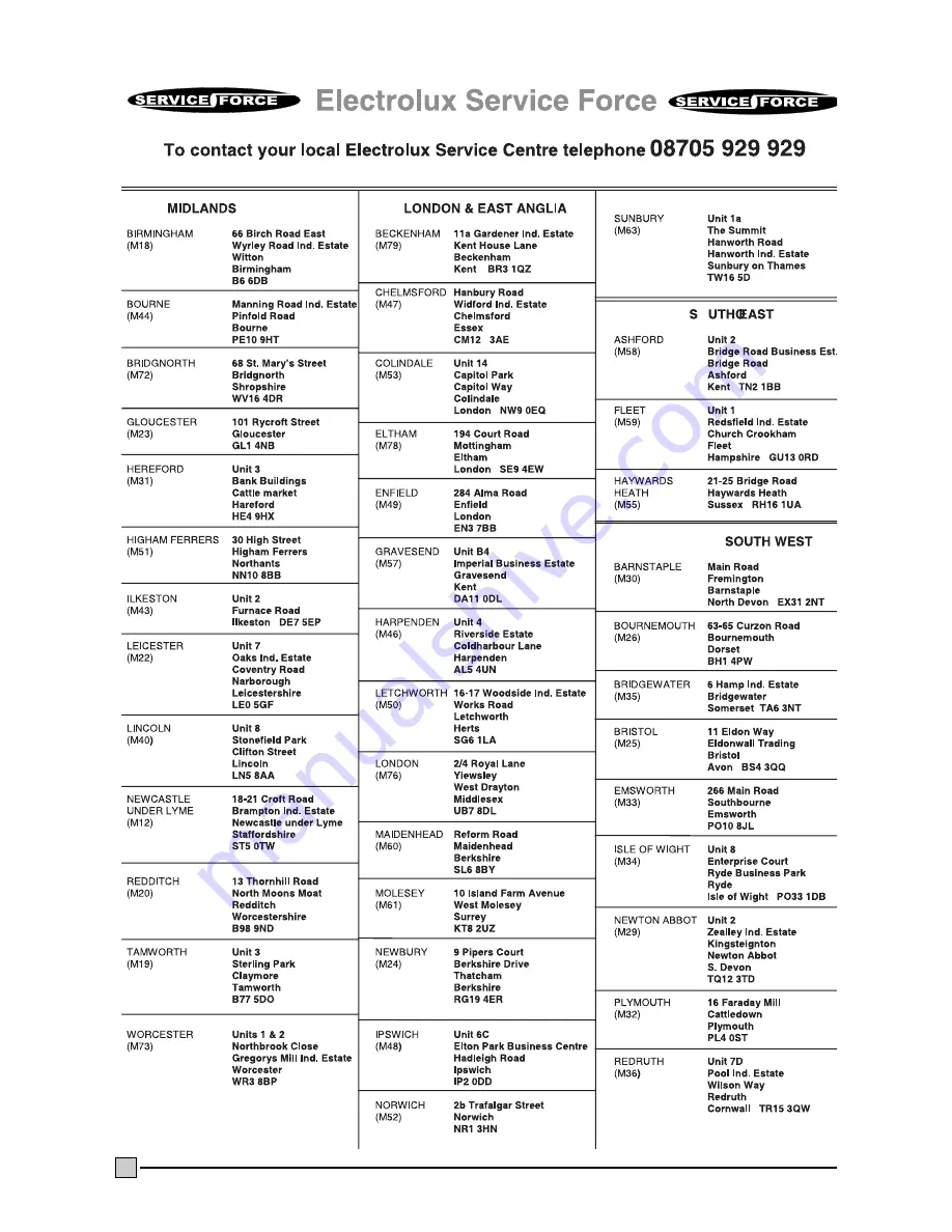 Electrolux EC 2309S Instruction Book Download Page 14