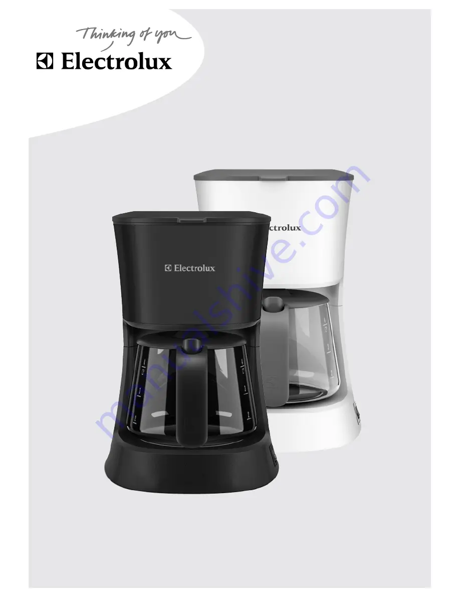 Electrolux ECM052 Скачать руководство пользователя страница 1