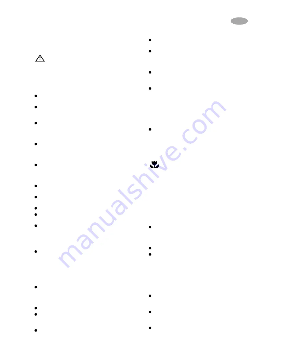 Electrolux ECM1951 Operating And Installation Manual Download Page 5