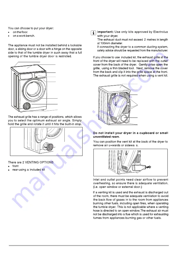 Electrolux EDS805JQWA User Manual Download Page 5