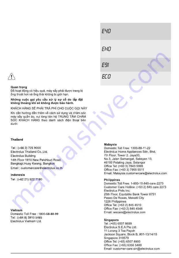 Electrolux EDS805JQWA User Manual Download Page 28