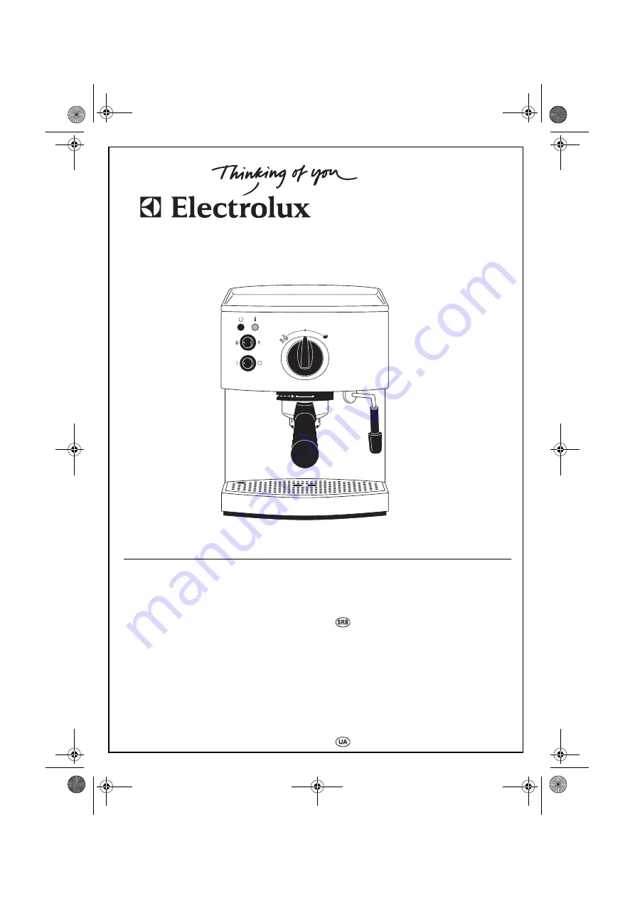 Electrolux EEA150 Instruction Book Download Page 1