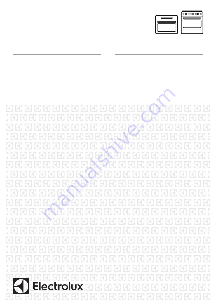 Electrolux EFE914 Installation & User Manual Download Page 1