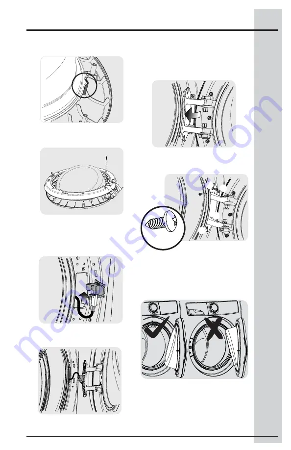 Electrolux EFLW317TIW Installation Instructions Manual Download Page 13