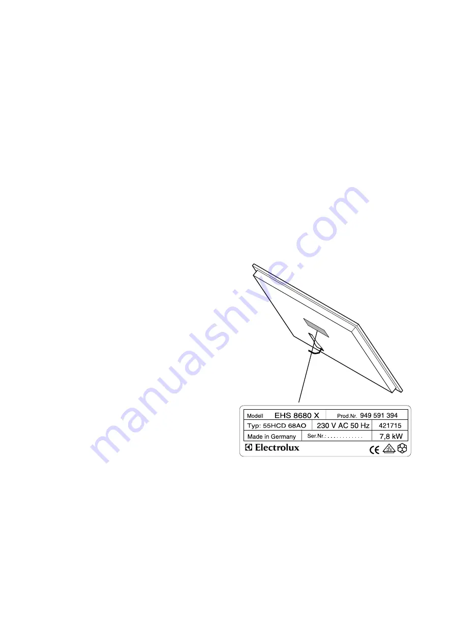 Electrolux EHS 8680 X Скачать руководство пользователя страница 70