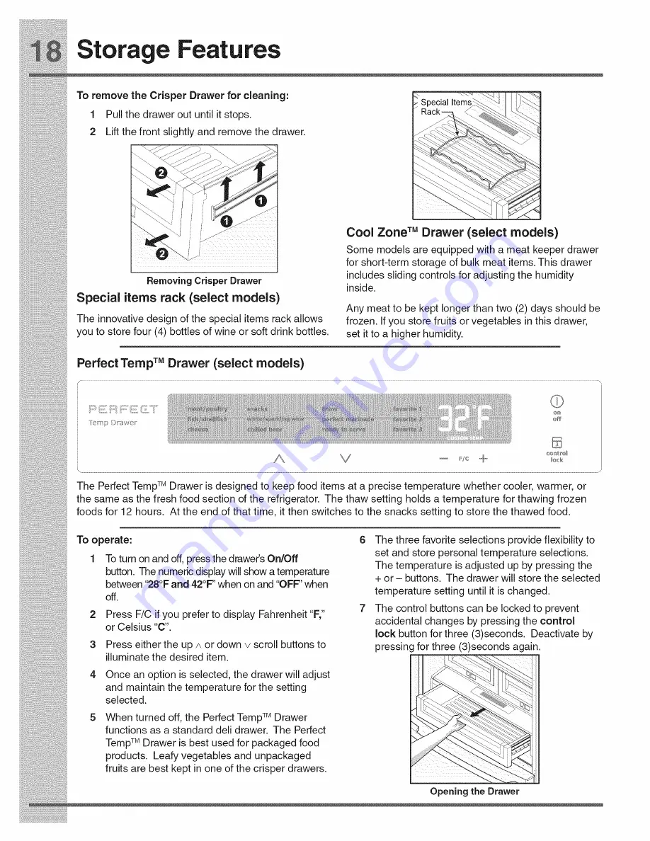 Electrolux EI23BC36IB6 Use & Care Manual Download Page 114