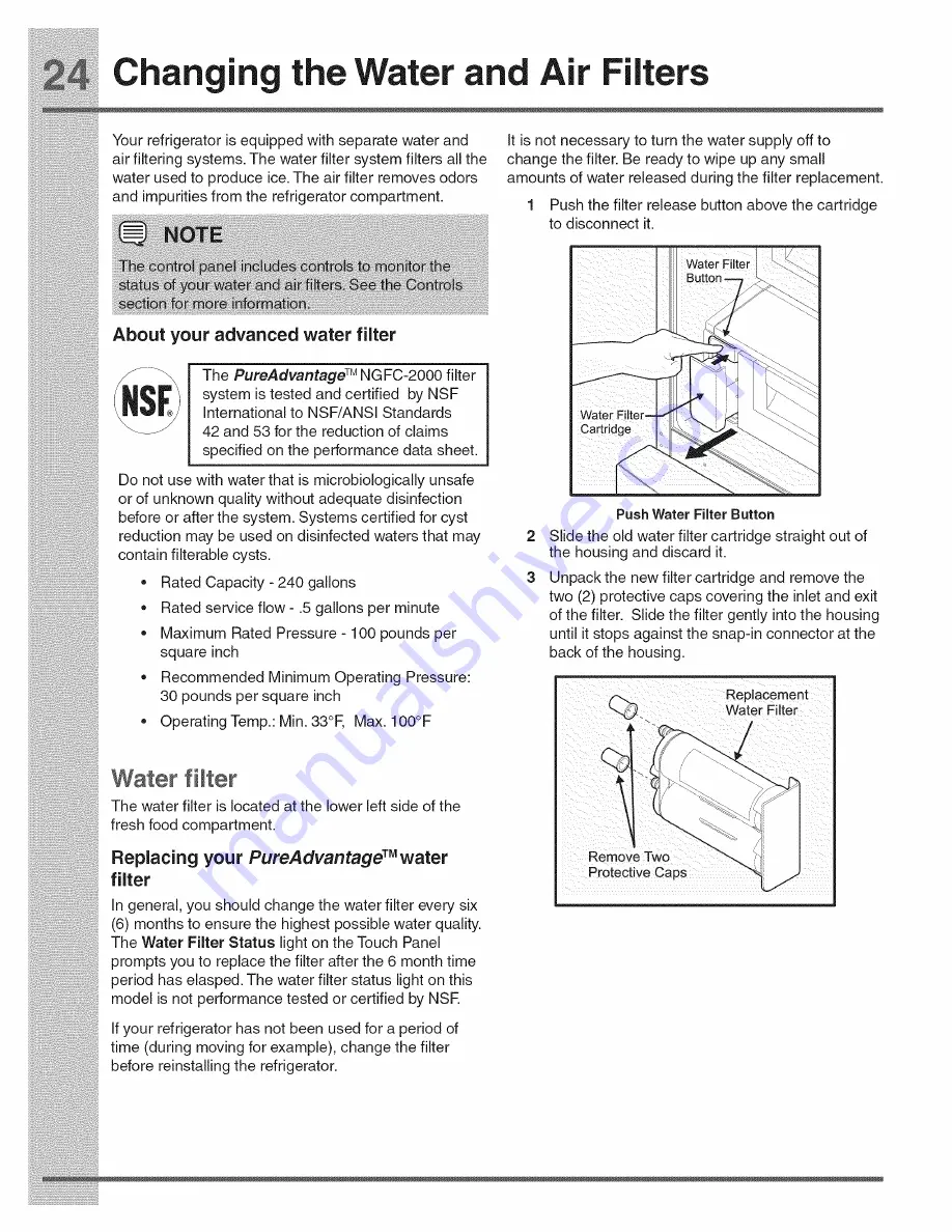 Electrolux EI23BC36IB6 Use & Care Manual Download Page 120