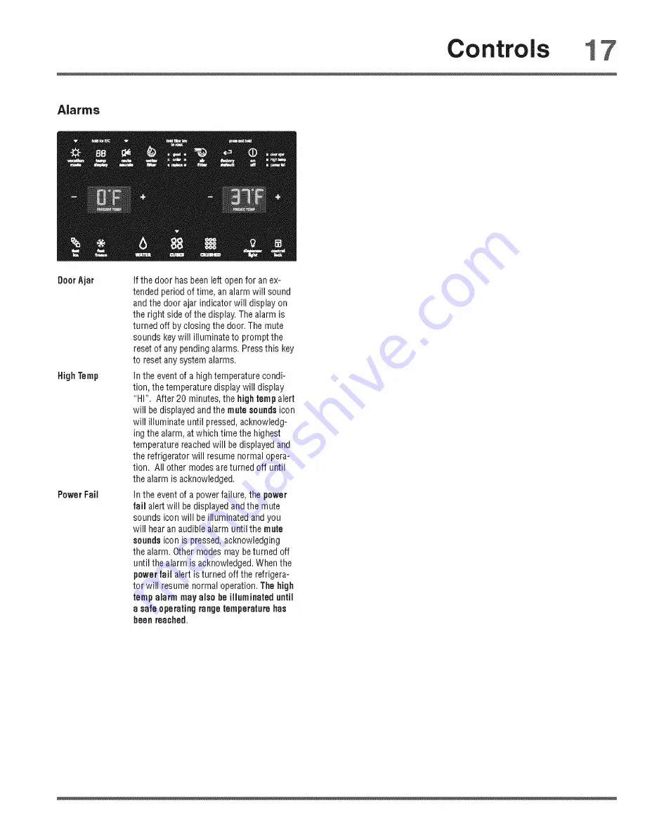 Electrolux EI23CS55GB4 Use & Care Manual Download Page 17