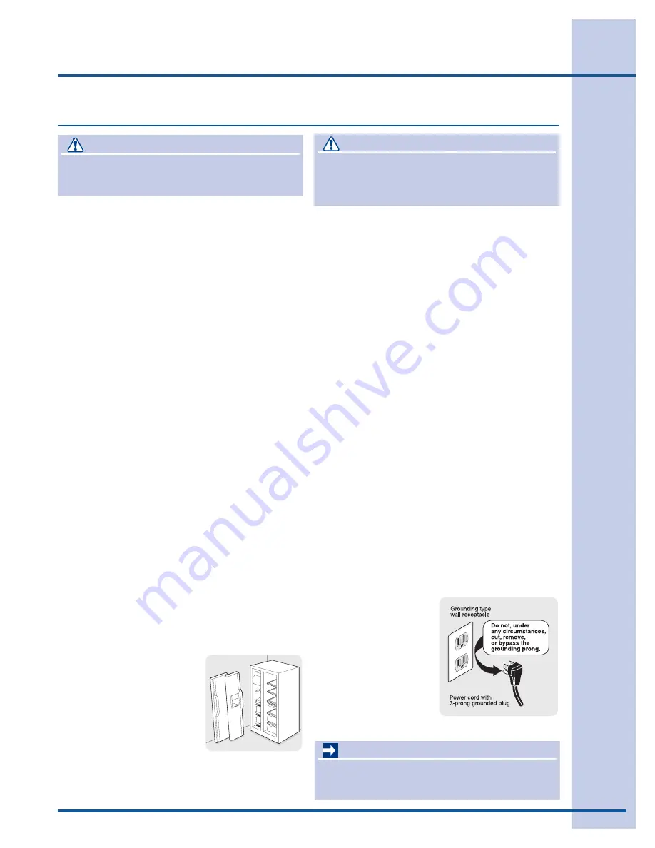 Electrolux EI23SS55 Use And Care Manual Download Page 3